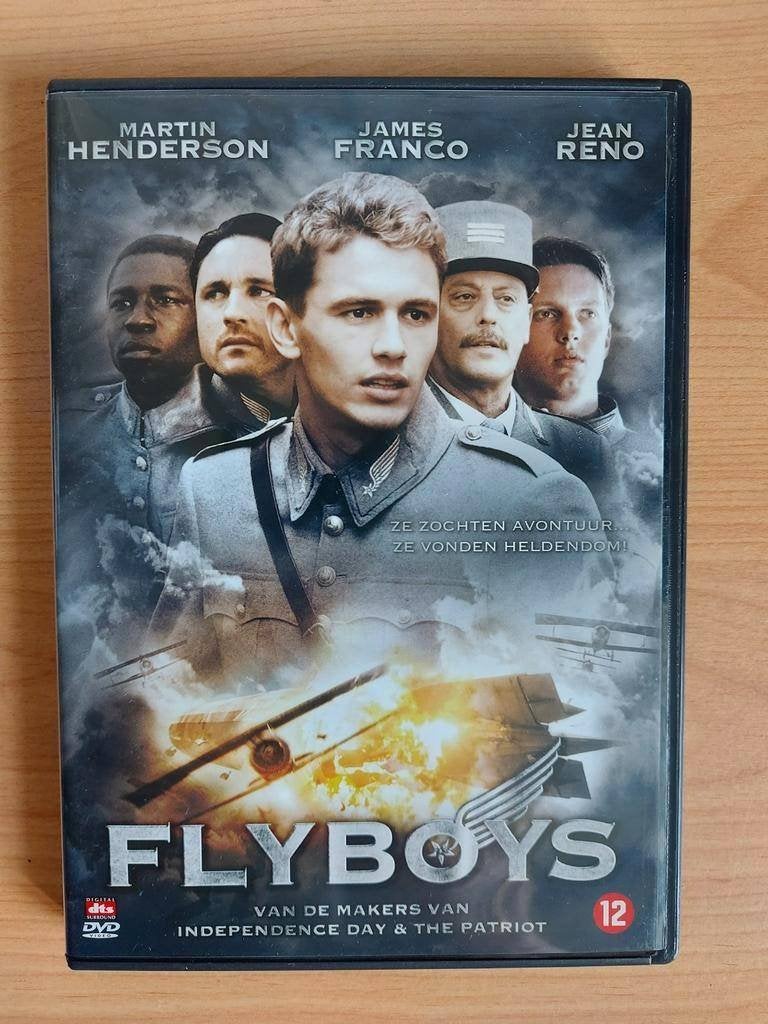 Flyboys - James Franco Jean Reno, Cd's en Dvd's, Alle leeftijden, Ophalen of Verzenden, Zo goed als nieuw