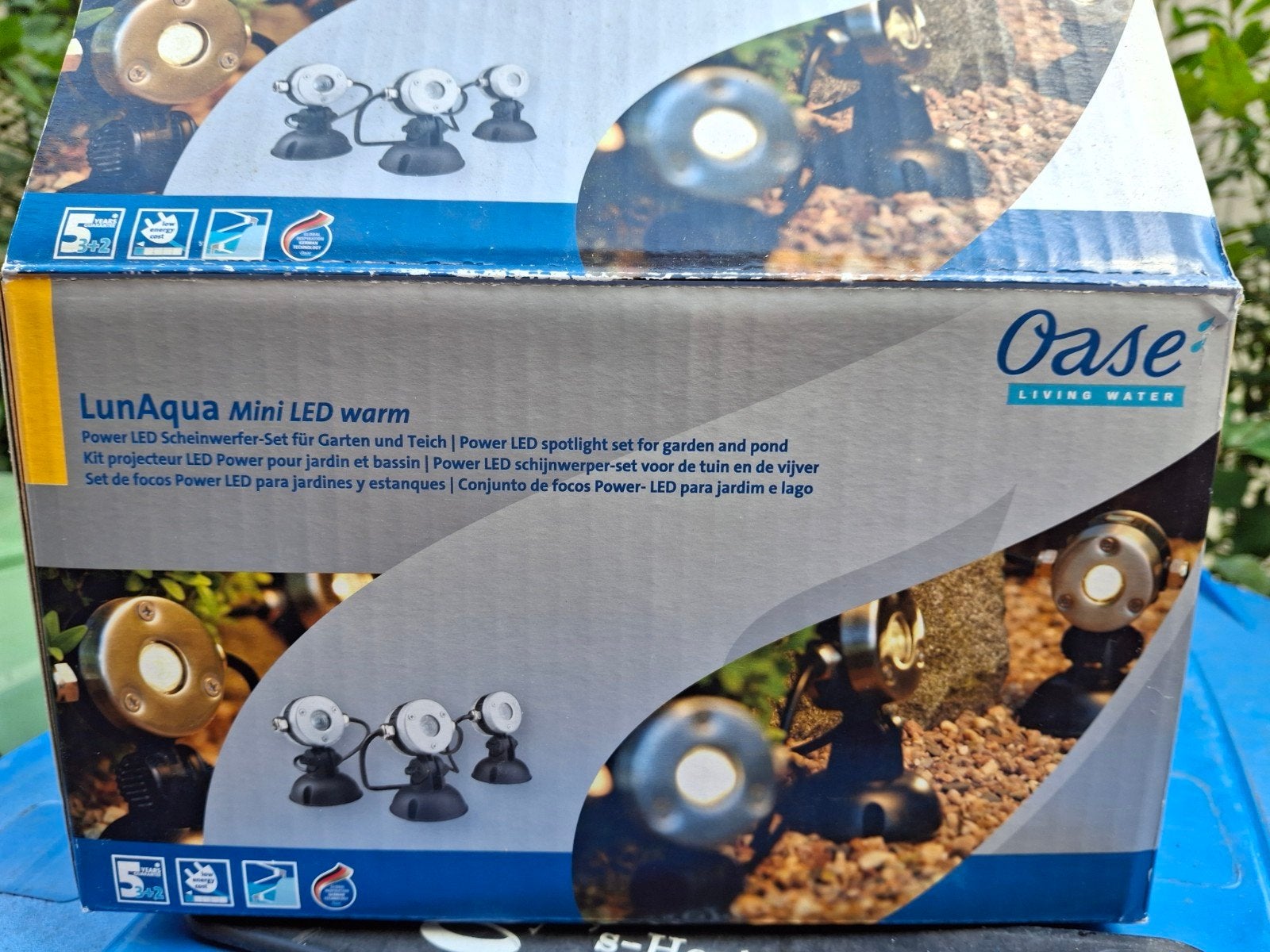 Oase LunAqua Mini LED warm - Vijververlichting set, Ophalen, Kunststof, Minder dan 50 watt, Spots