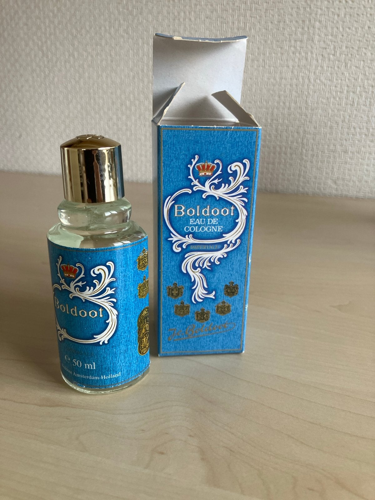 Boldoot Eau de Cologne 50 ml - Vintage, Ophalen of Verzenden, Zo goed als nieuw