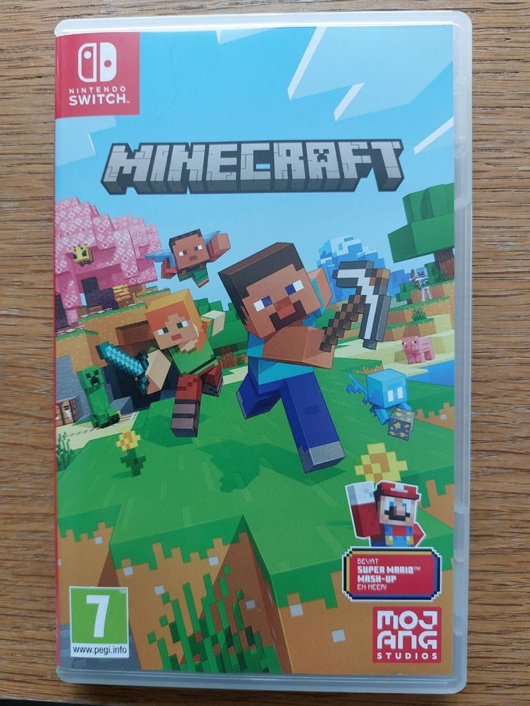 Minecraft voor Nintendo Switch 1 en 2., Spelcomputers en Games, Online, Overige genres, 1 speler, Nieuw