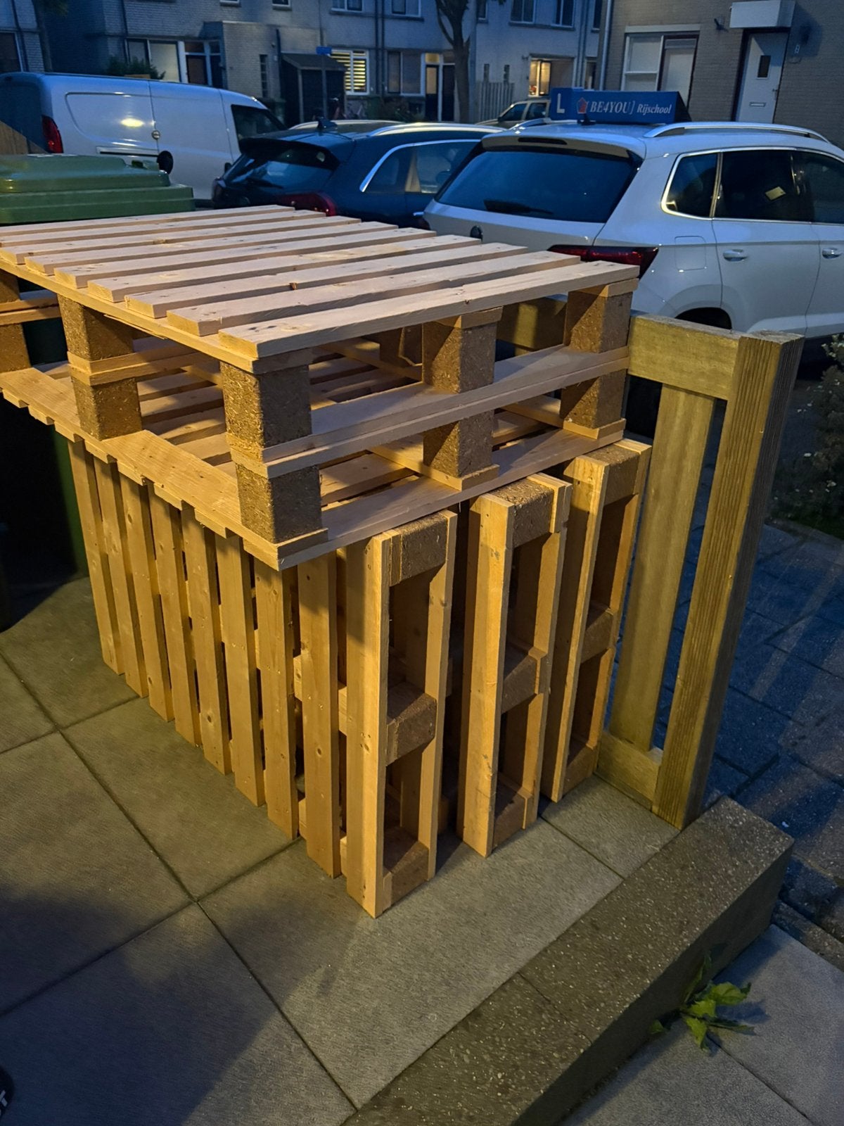 8 pallets in goede staat, Ophalen, Zo goed als nieuw, 50 mm of meer, Pallet