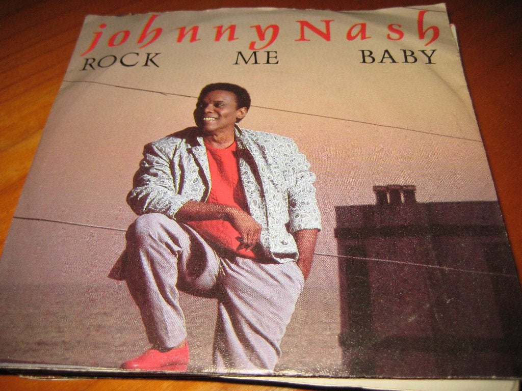 Johnny Nash: Rock me baby, Ophalen of Verzenden, Zo goed als nieuw, Pop