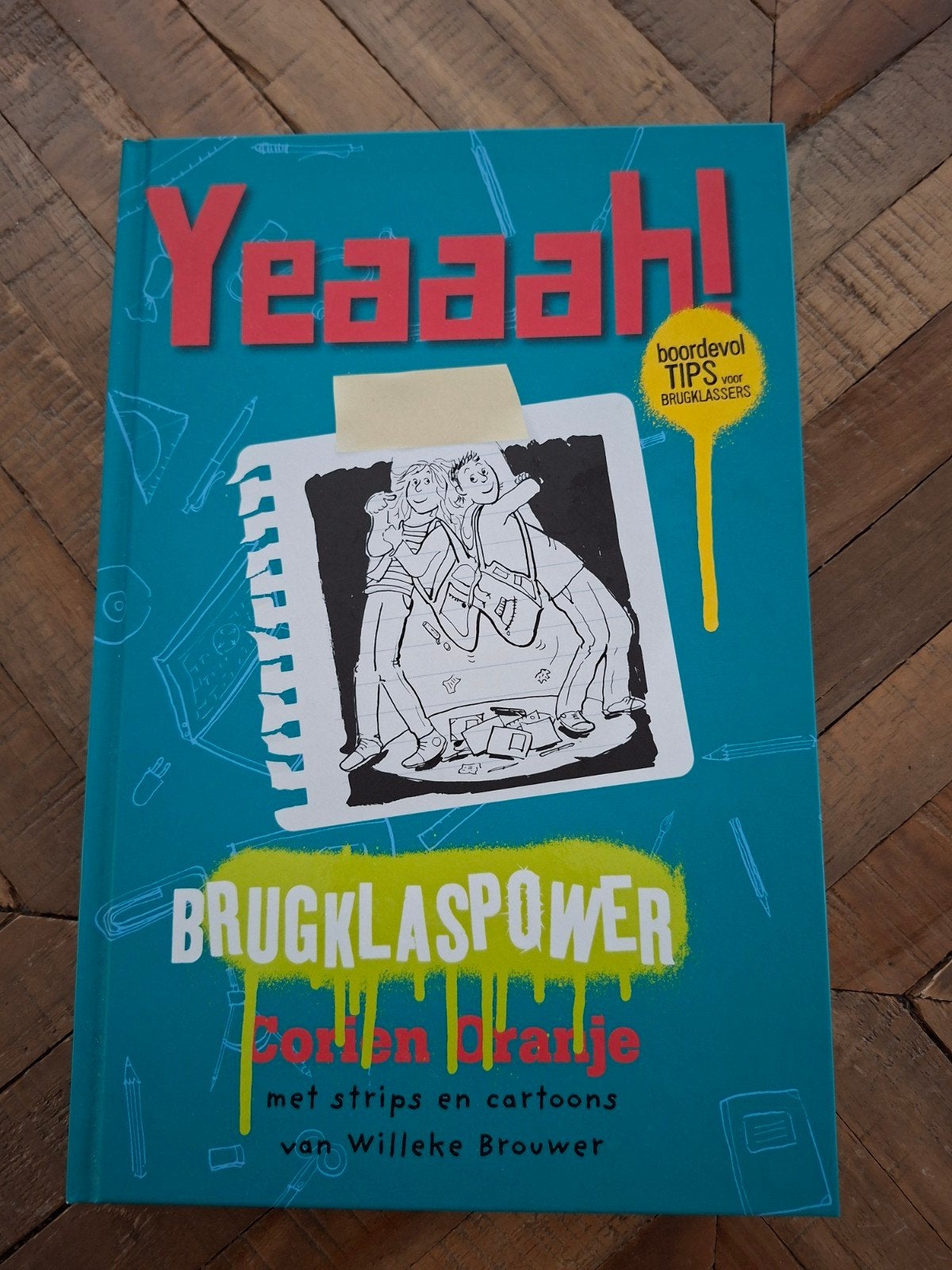 Yeeaaah! Brugklaspower - Tips voor brugklassers, Ophalen of Verzenden, Nieuw, Content Oranje