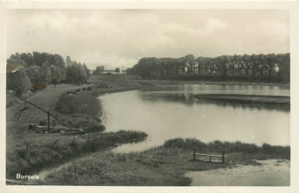 379-198-027 Borssele, Verzamelen, Ansichtkaarten | Nederland, Verzenden, Voor 1920, Zeeland