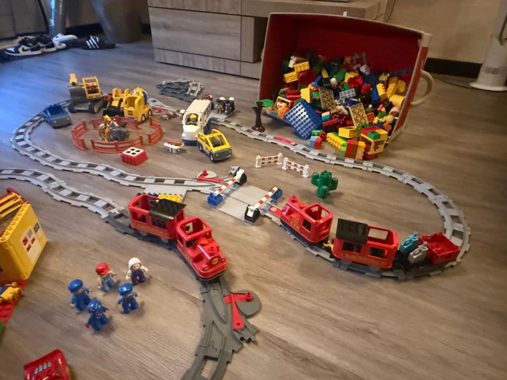 Duplo trein, Ophalen of Verzenden, Zo goed als nieuw, Duplo