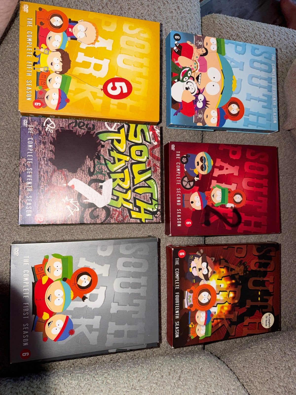 South Park DVD Boxsets - Diverse Seizoenen, Vanaf 16 jaar, Seizoen 1, Nederlands, Ophalen of Verzenden