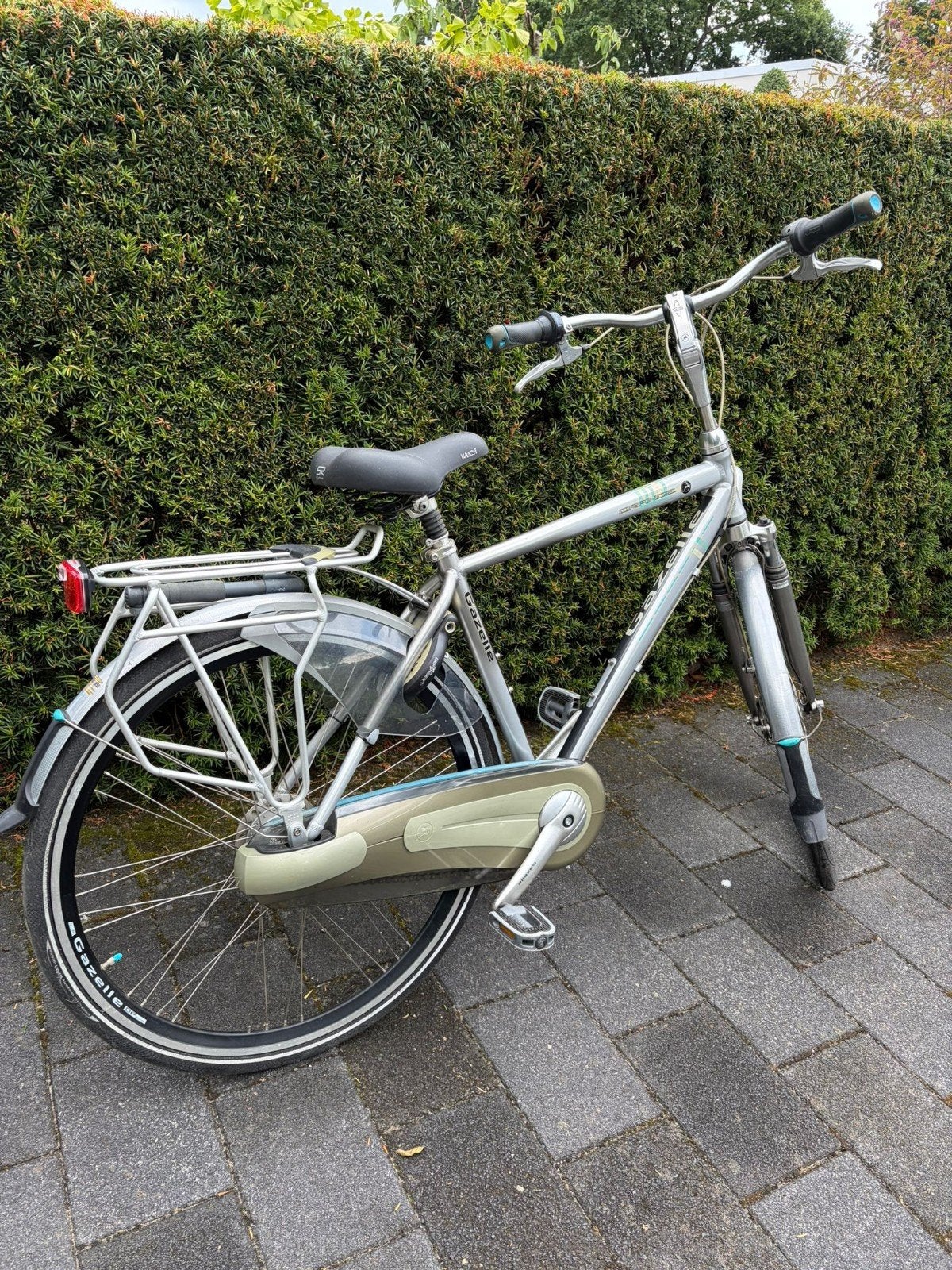 Herenfiets Gazelle Orange, 50 cm, Ophalen, Gebruikt, Versnellingen, 49 tot 53 cm