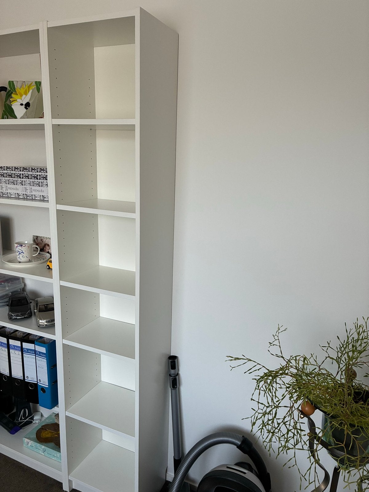 Ikea Billy Boekenkast Wit 200x40x28 cm, Ophalen, Met plank(en), 200 cm of meer, Zo goed als nieuw