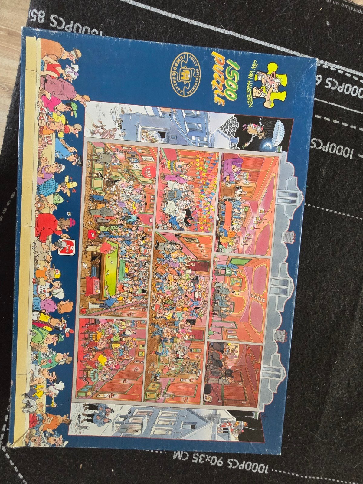 Jan van Haasteren Grand Café Puzzel - 1498 Stukjes, Ophalen of Verzenden, 500 t/m 1500 stukjes, Gebruikt, Legpuzzel