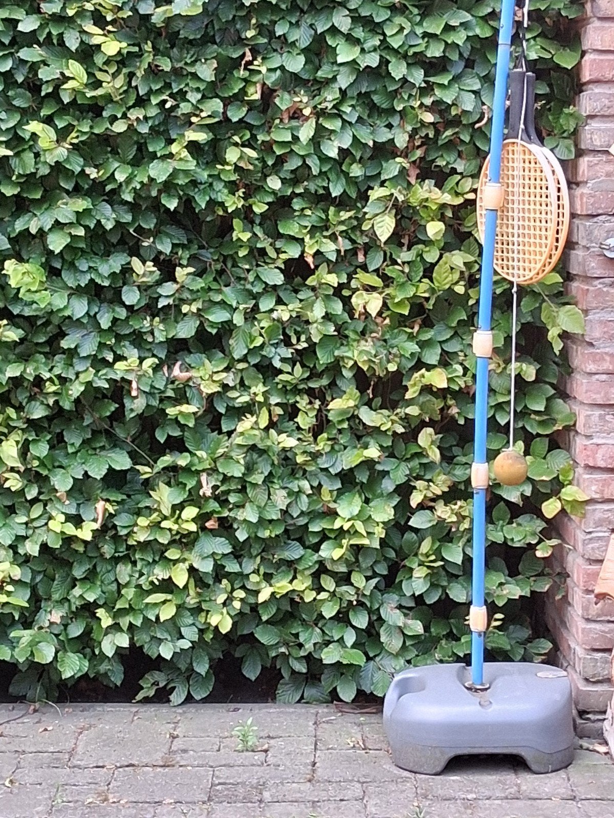 Tennis spel met racket en bal, Sport en Fitness, Tennis, Ophalen of Verzenden