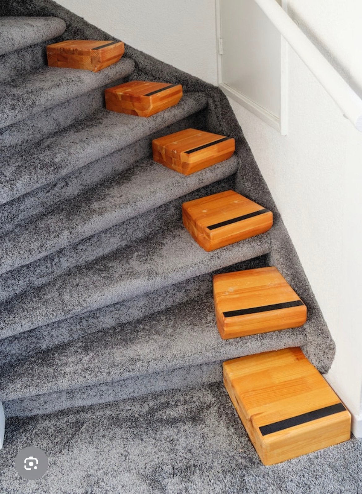 Easy steppers van hout - Easy Steps, Ophalen, Zo goed als nieuw, Met bocht