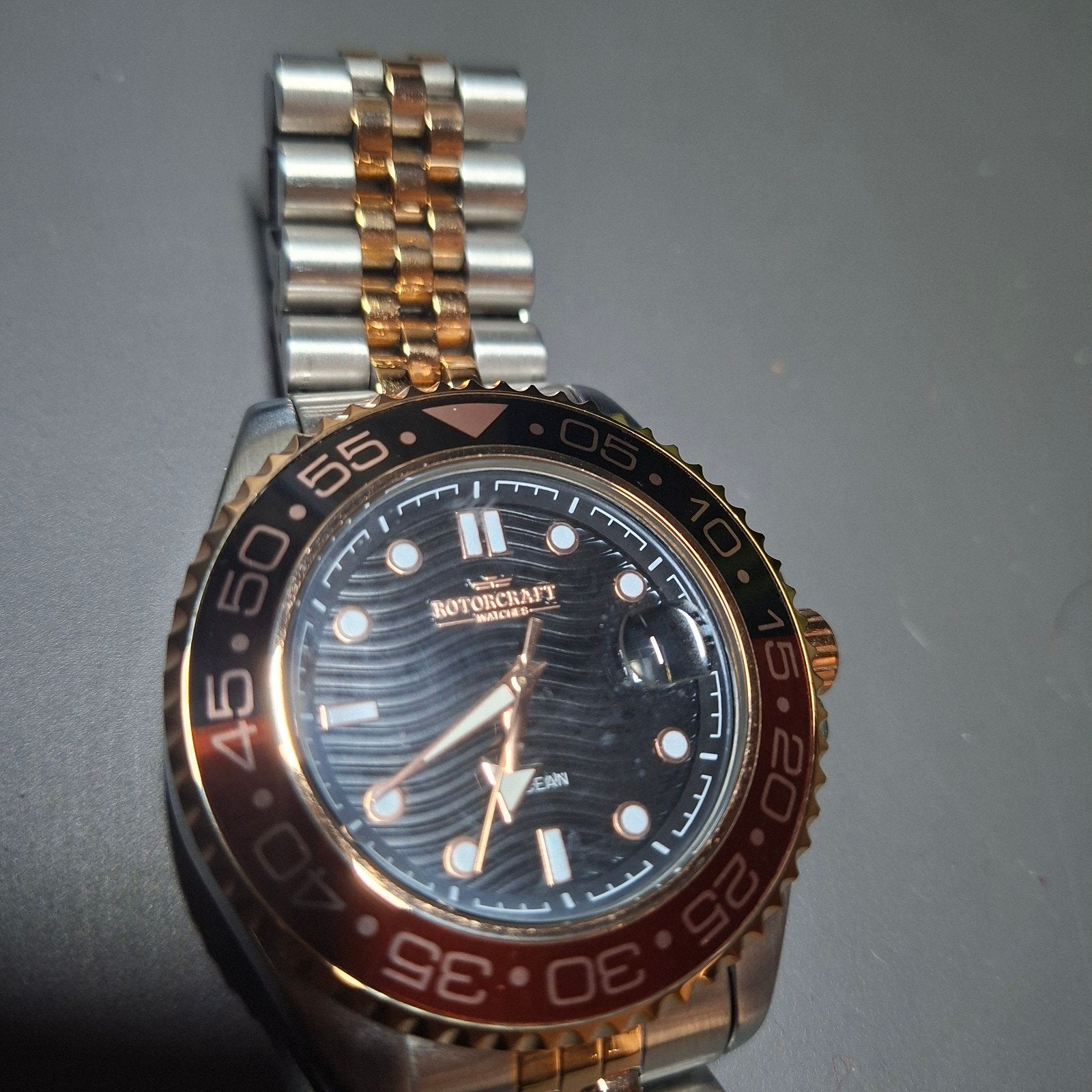 Rotorcraft Ocean Series RC4403 Herenhorloge, Overige merken, Staal, Gebruikt, Staal