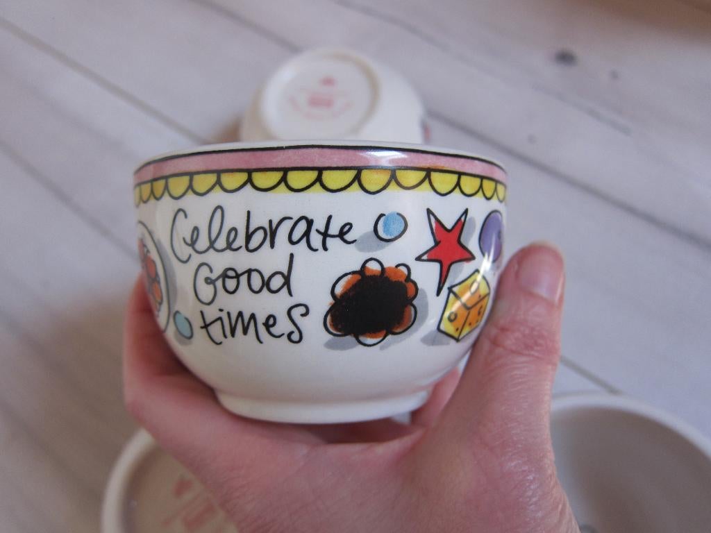 Vier nieuwe kommetjes van Blond Amsterdam., Nieuw, Ophalen of Verzenden, Bord(en), Wedgwood