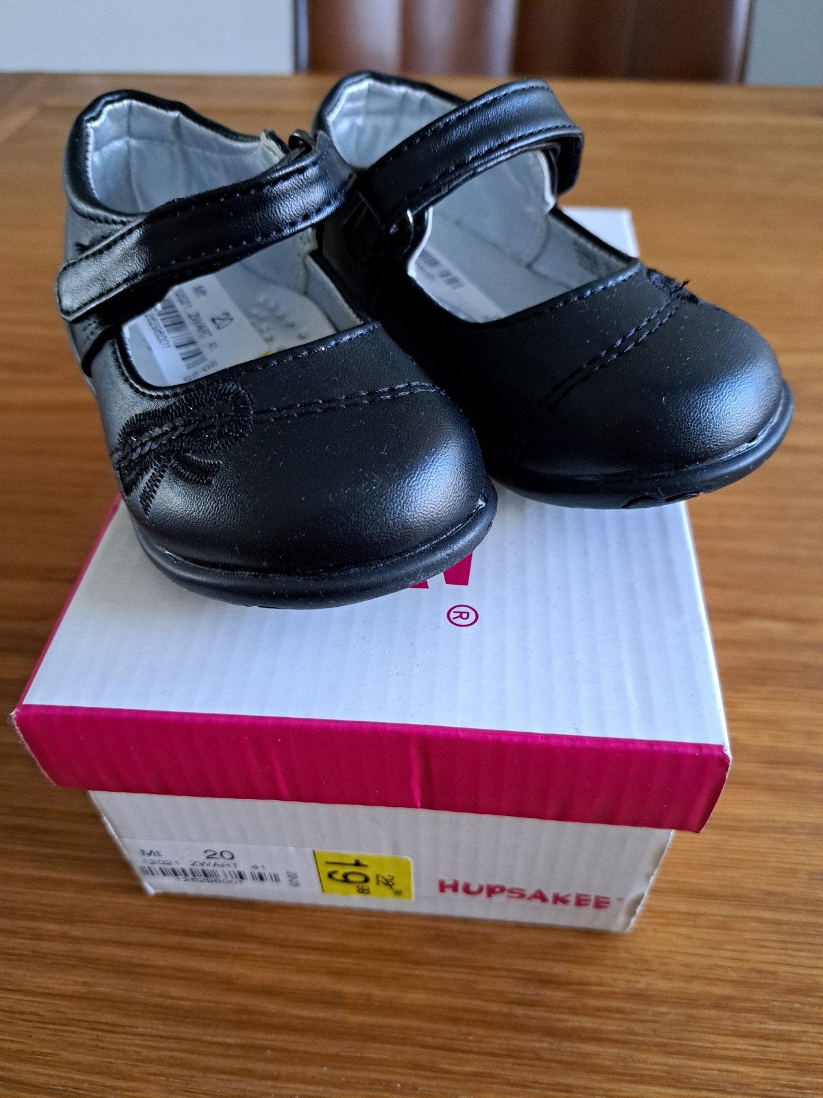 NIEUW in doos zwarte meisjes schoenen mt. 20 HUPSAKEE, Schoentjes, Hupsakee, Meisje, Nieuw