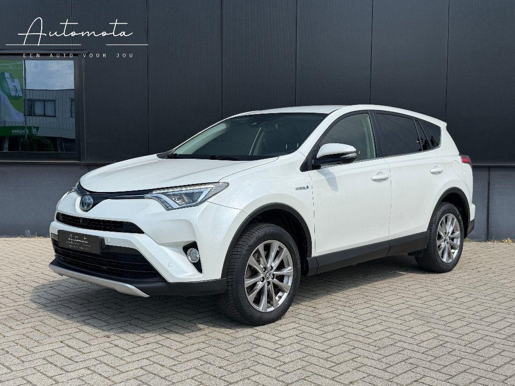 Toyota Rav4 2.5 HYBRID AWD Executive Business / 1e Eigenaar, Auto's, Automaat, 1650 kg, Wit, Bedrijf