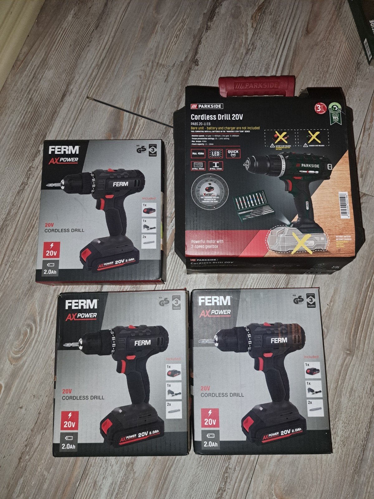 PARTIJ GLOEDNIEUW GEREEDSCHAP VOOR WEINIG !, Ophalen of Verzenden, Nieuw, 400 tot 600 watt, Overige typen