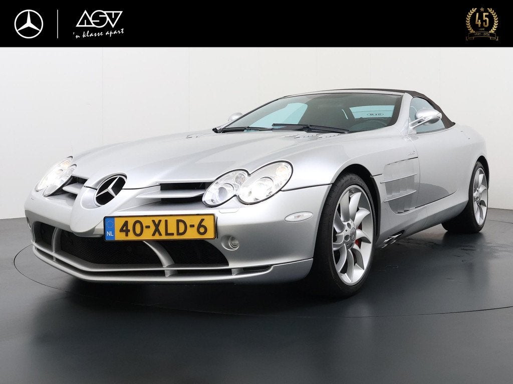 Mercedes-Benz SLR 5.4 V8 McLaren, Auto's, Mercedes-Benz, Automaat, Gebruikt, Cabriolet, 1634 kg