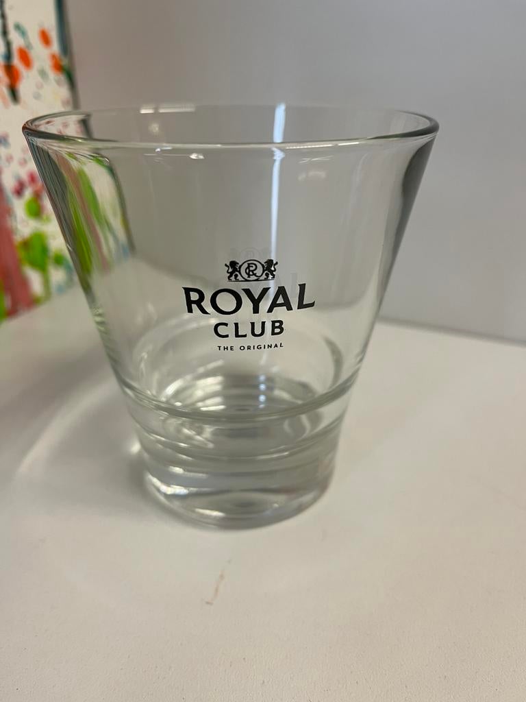 Royal Club glazen set van 6 glazen, Verzamelen, Glas en Borrelglaasjes, Ophalen of Verzenden, Nieuw, Frisdrankglas