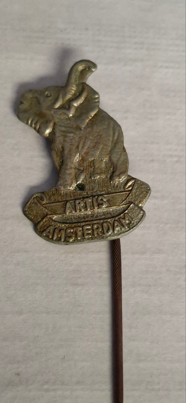 Vintage Artis Amsterdam olifant speldje, Ophalen of Verzenden, Gebruikt