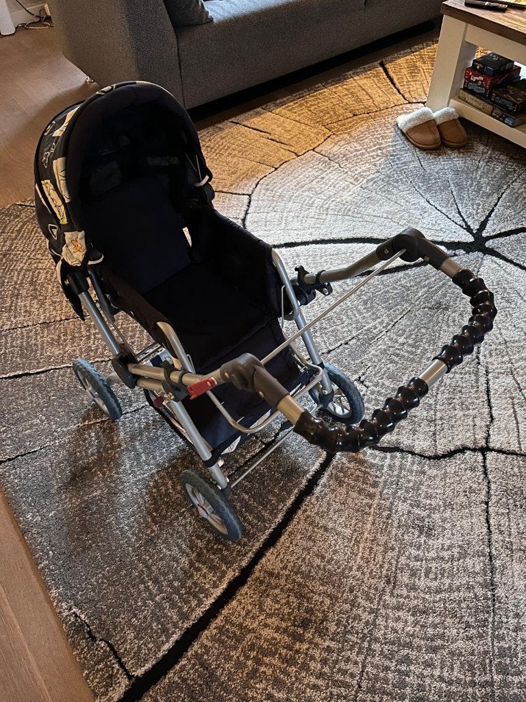 Poppenwandelwagen., Kinderen en Baby's, Speelgoed | Buiten | Voertuigen en Loopfietsen, Ophalen, Duwvoertuig