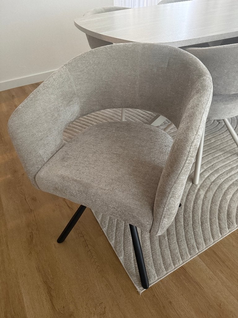 Nieuwe comfortabele eetkamer stoelen met draaisysteem, Ophalen, Overige kleuren, Nieuw, Stof