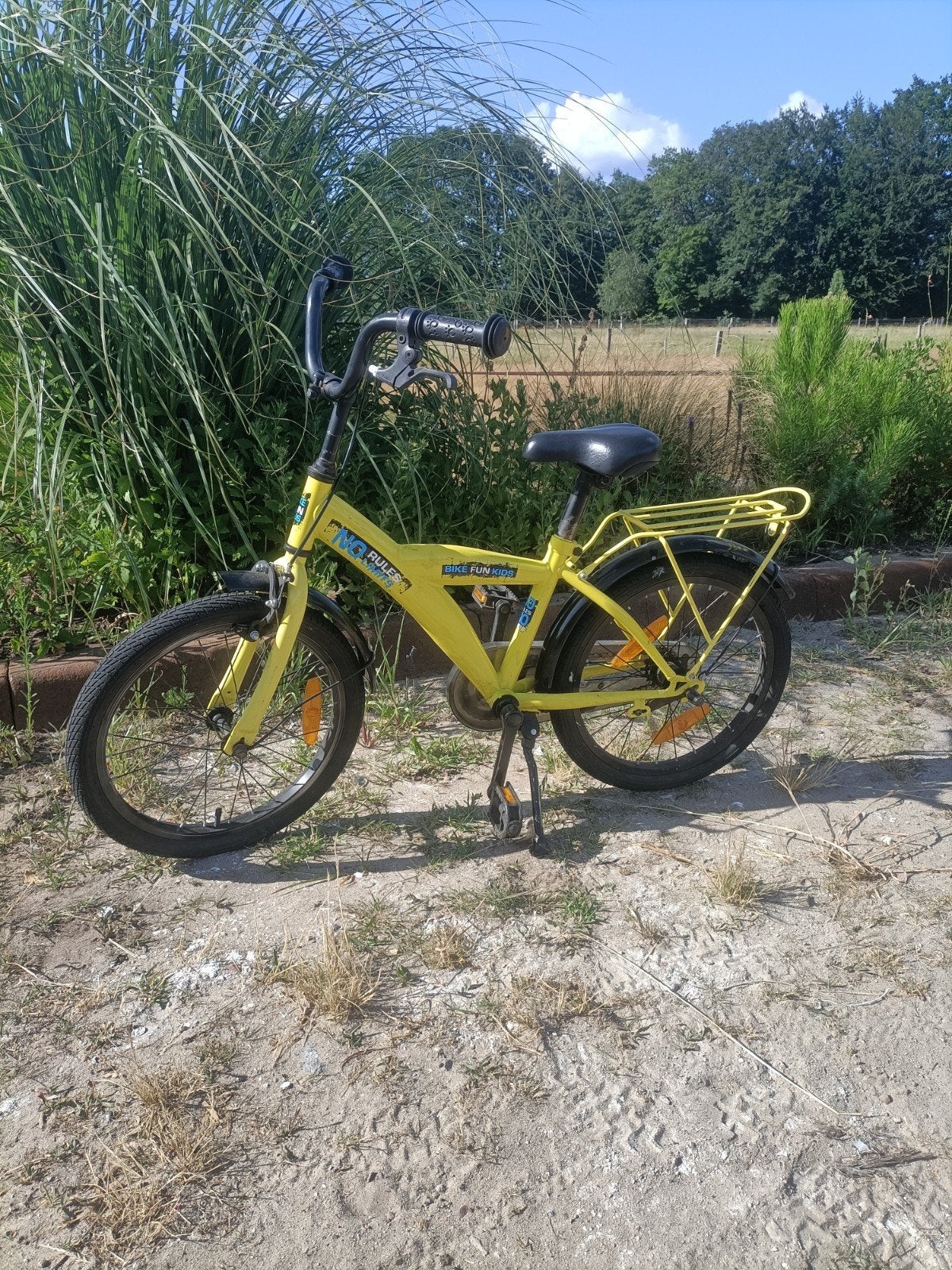 Nette kinderfiets, Ophalen, Bike fun kids, Gebruikt, Terugtraprem