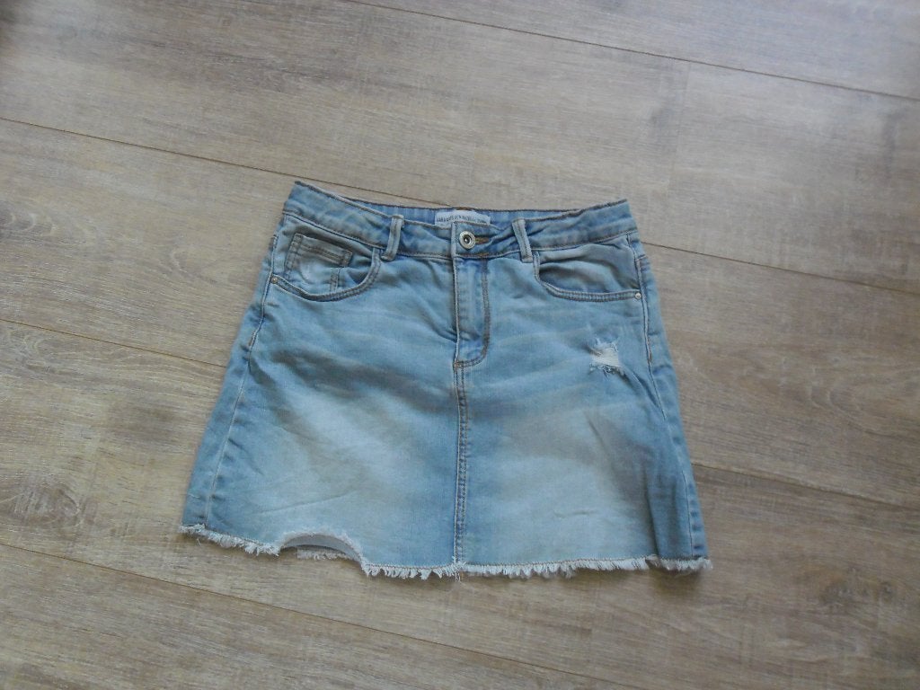 z.g.a.n. ZARA spijkerrokje. Maat 140, Kinderen en Baby's, Kinderkleding | Maat 140, Meisje, Ophalen of Verzenden, Zo goed als nieuw