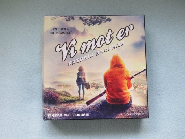 Zweeds luisterboek: Vi mot er - Fredrik Backman, Ophalen of Verzenden, Fredrik Backman, Cd, Volwassene