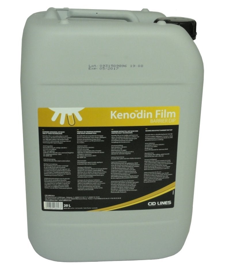 Spenendip Kenodin film tepeldip na melken jodium Cidlines, Verzenden, Nieuw