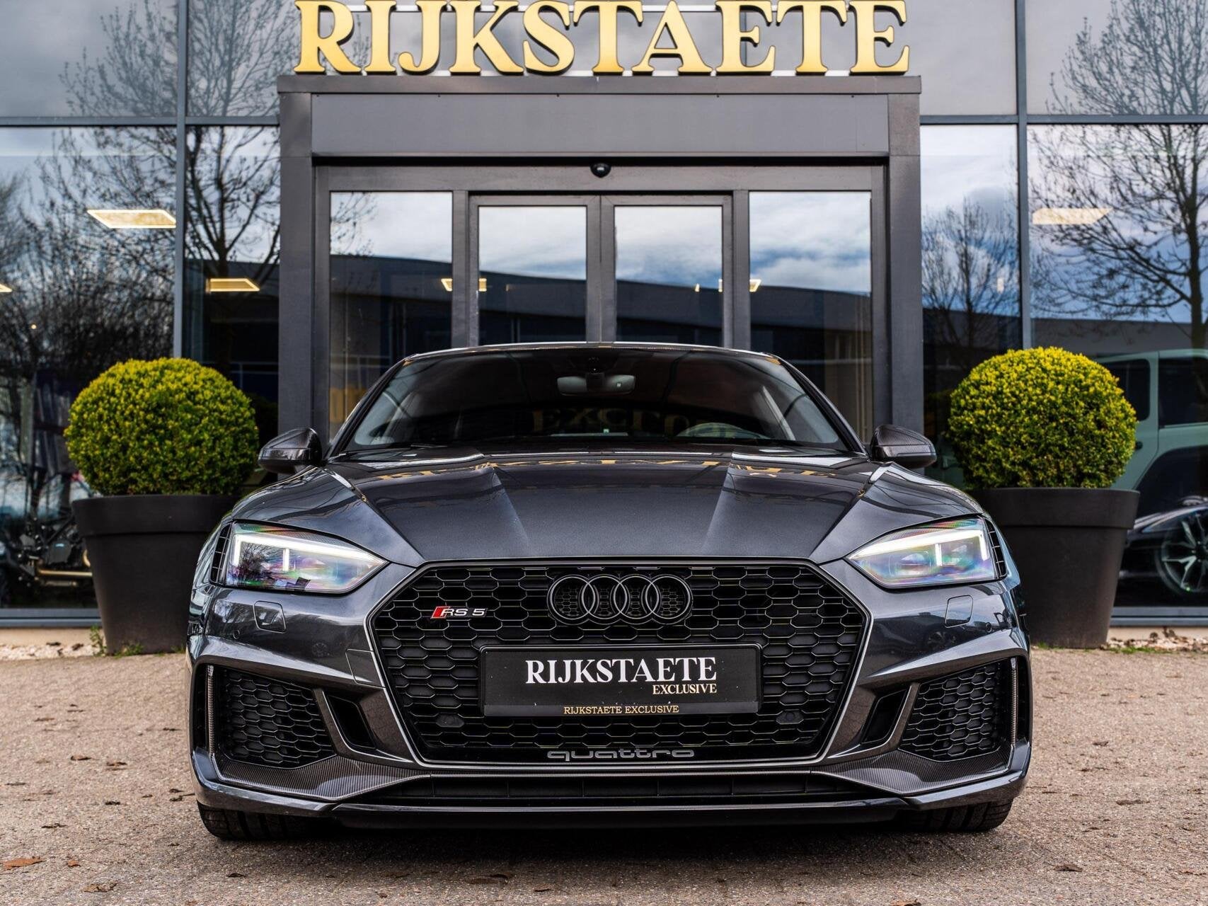 Audi RS 5 2.9 TFSI RS5 Quattro|KERAMISCH|CARBON|MEMORY|HUD, Automaat, Gebruikt, 4 stoelen, Bedrijf