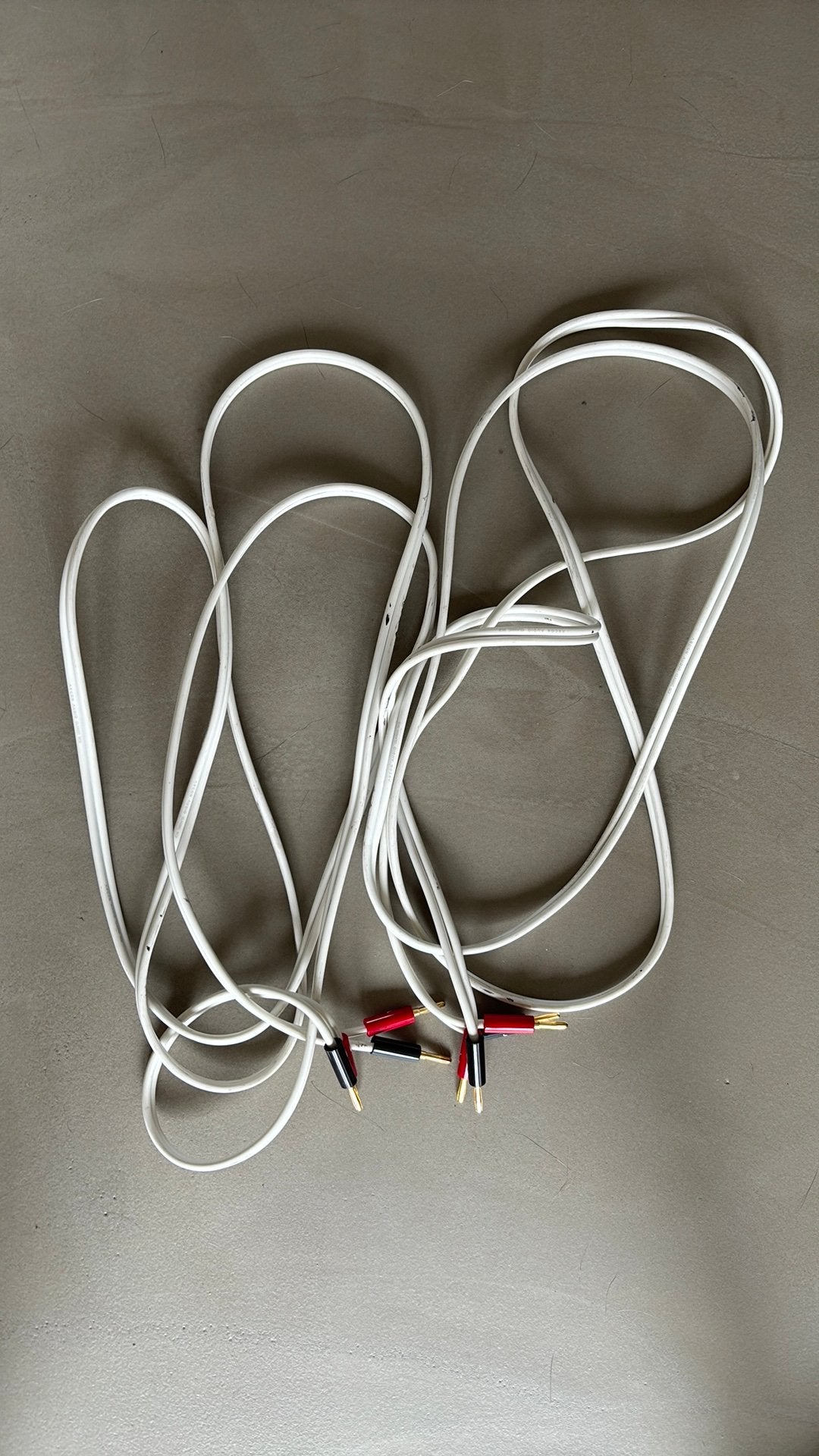 Luidspreker kabel 2 x 2,5m Hifi Klubben Argon Audio, Ophalen of Verzenden, Gebruikt, 2 tot 5 meter, Luidsprekerkabel
