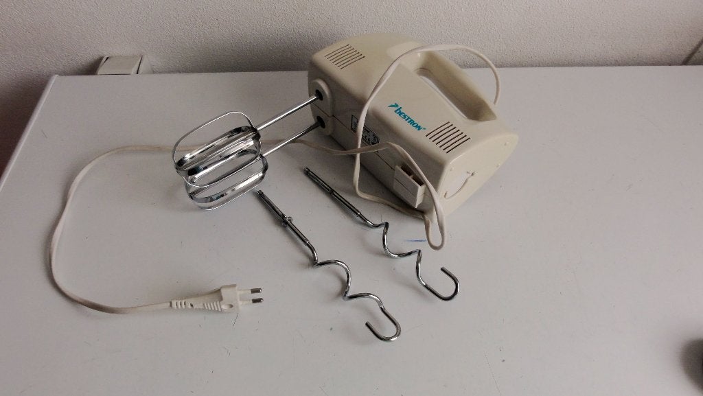 Mixer, handmixer Bestron, 5 standen, Minder dan 1 liter, Ophalen of Verzenden, Gebruikt, 3 snelheden of meer