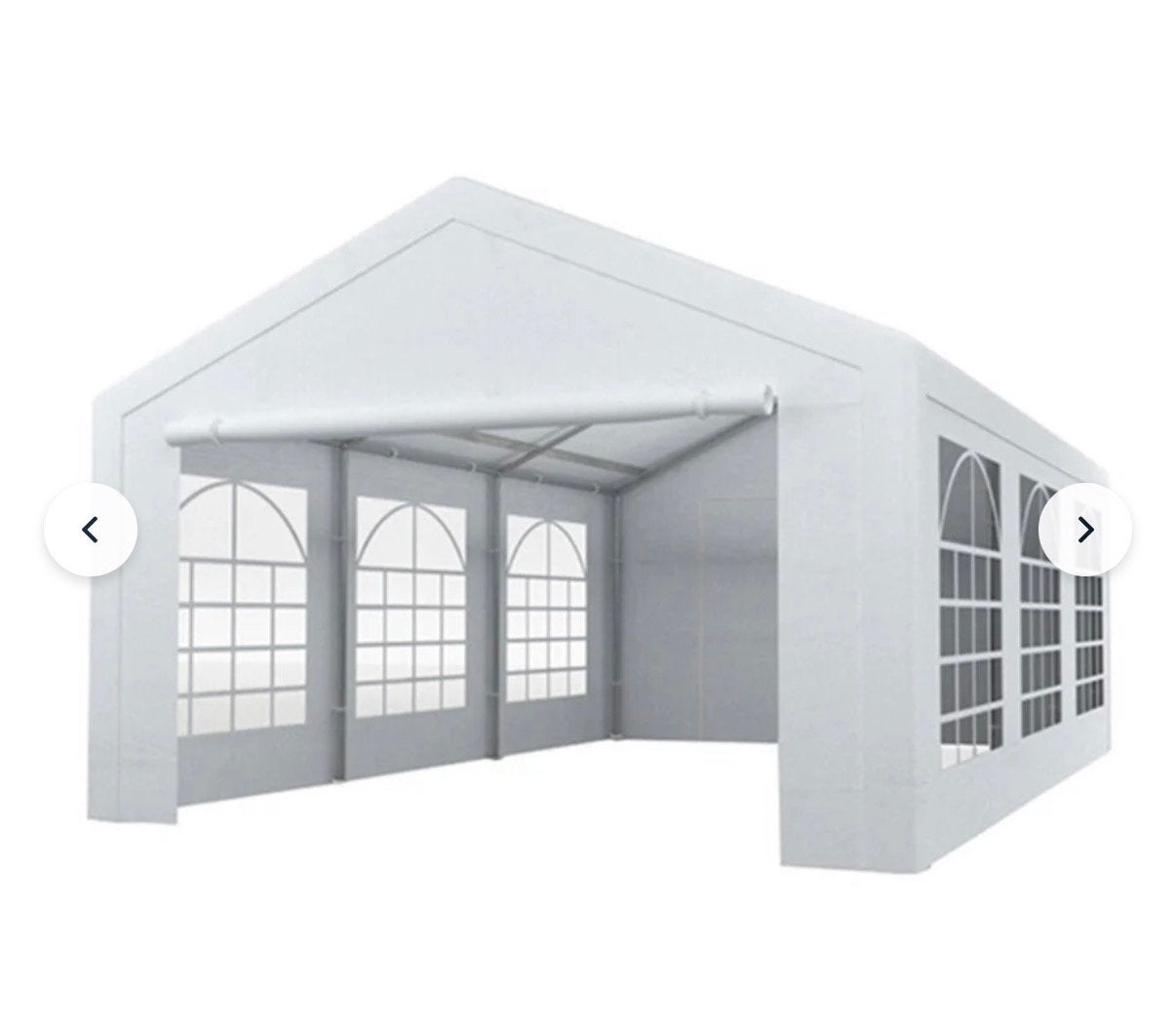 Partytent 4x6 meter Premium + Complete Opbergtassenset, Ophalen, Zo goed als nieuw, Minder dan 5 meter