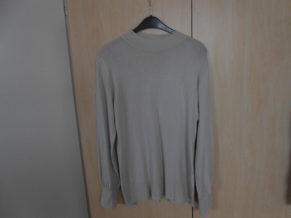 Mooie dunne trui maat M van Zoso, Maat 38/40 (M), Beige, Ophalen of Verzenden, Gedragen
