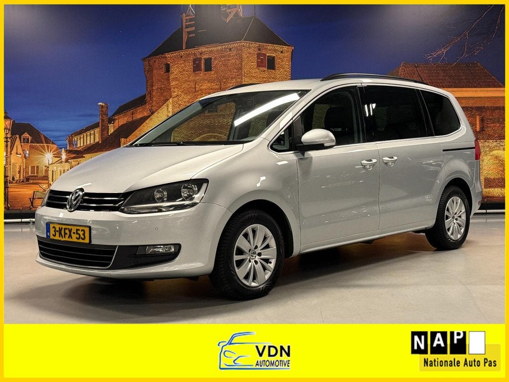 Volkswagen Sharan 1.4 TSI Trendline 7p Automaat Navi PDC, Auto's, Volkswagen, Bedrijf, Te koop, Sharan, ABS, Airbags, Airconditioning