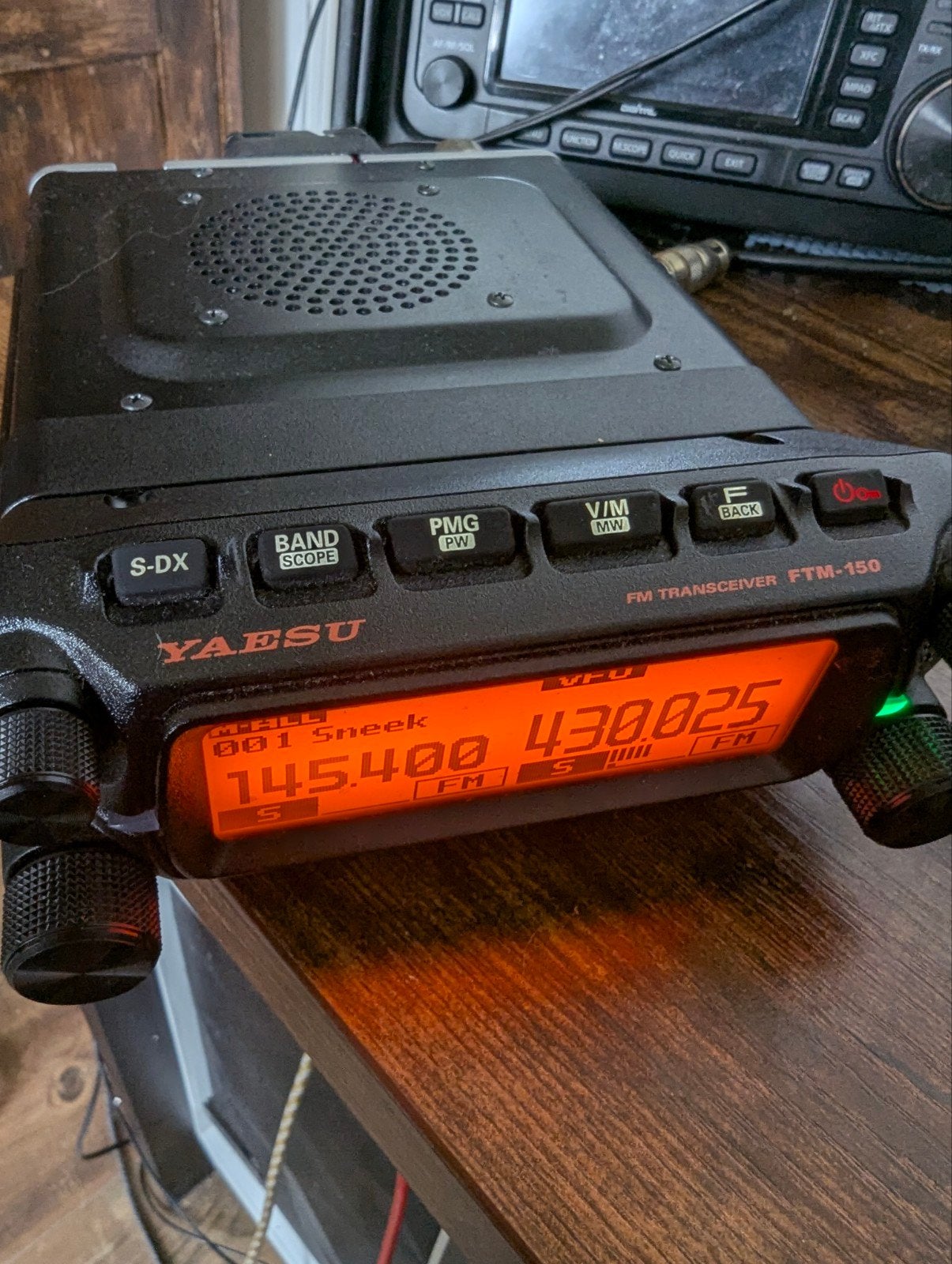 Yaesu FTM-150E Dual Band Transceiver met ASP, Telecommunicatie, Zenders en Ontvangers, Ophalen of Verzenden, Zo goed als nieuw