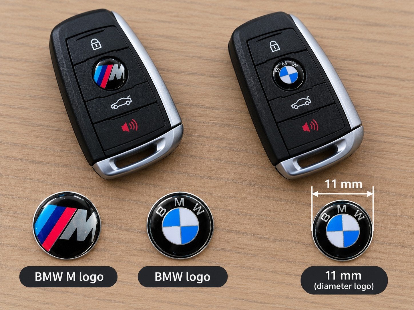 BMW & BMW M Logo Stickers voor Autosleutel (11mm) - Nieuw, Ophalen of Verzenden