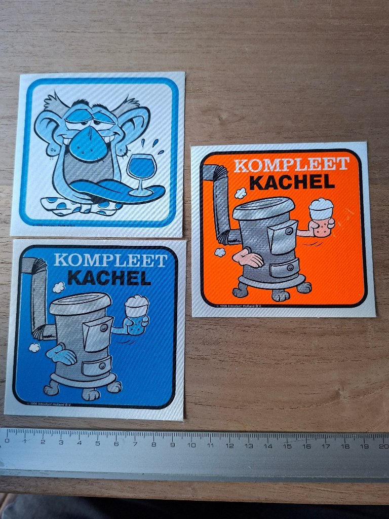 Stickers kachel, Verzamelen, Ophalen, Zo goed als nieuw, Overige typen