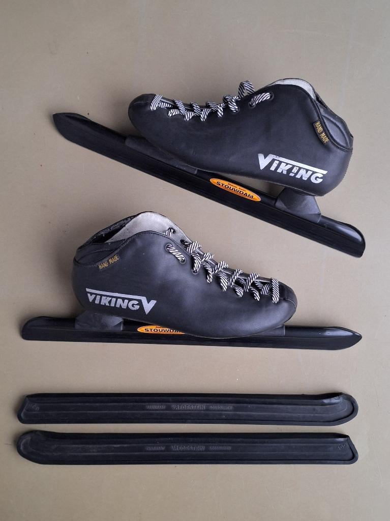 Viking Marathon schaatsen noren maat 37 incl. beschermers, Sport en Fitness, Schaatsen, Viking, Gebruikt, Ophalen of Verzenden