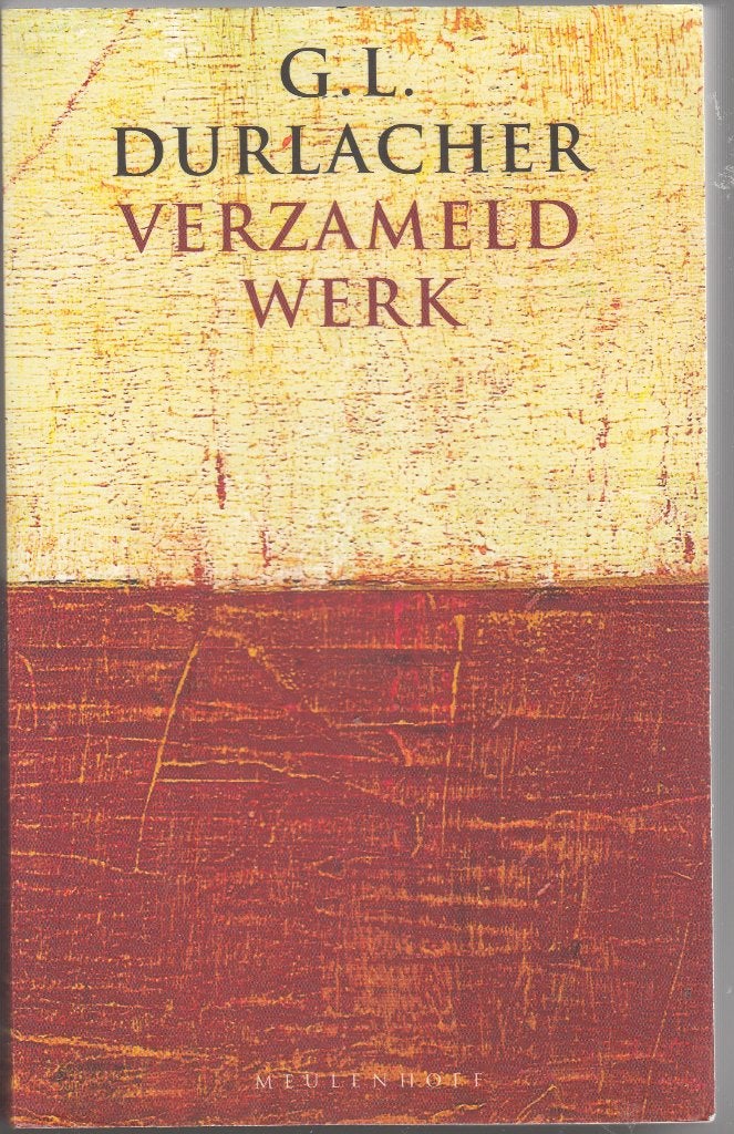 G.L. Durlacher / Verzameld werk, Ophalen of Verzenden, Zo goed als nieuw, Durlacher