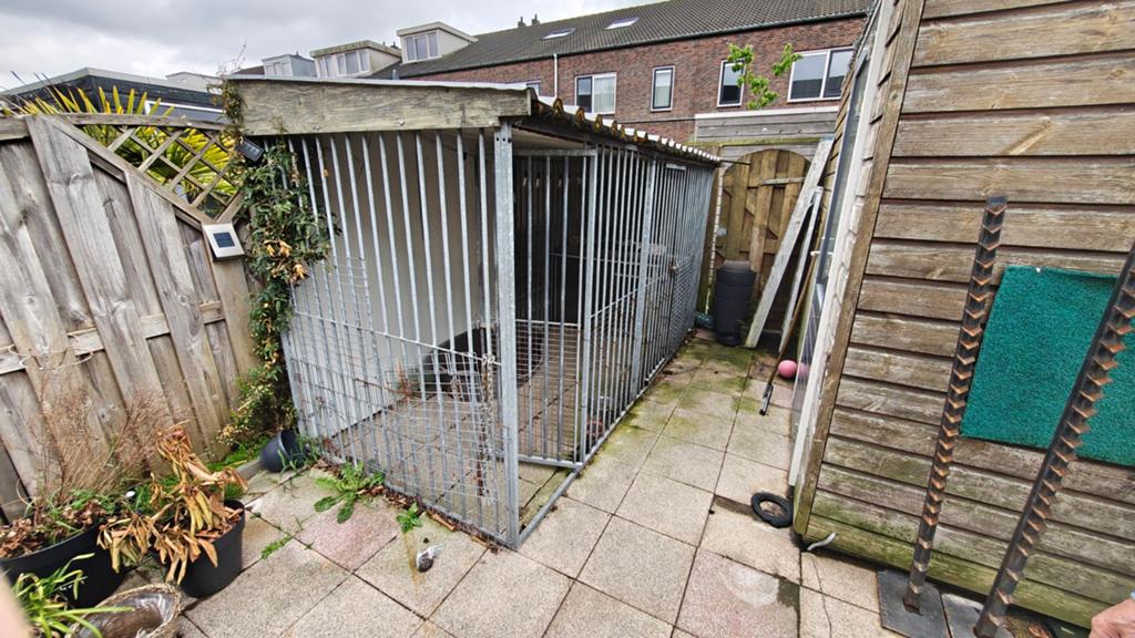 Buiten kennel hond 350x150x180cm, Dieren en Toebehoren, Hondenhokken, Ophalen