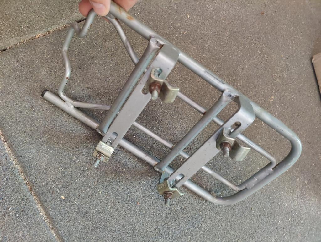 Gebruikte Steco opzetdrager voor bagagedrager fiets, Ophalen of Verzenden, Gebruikt