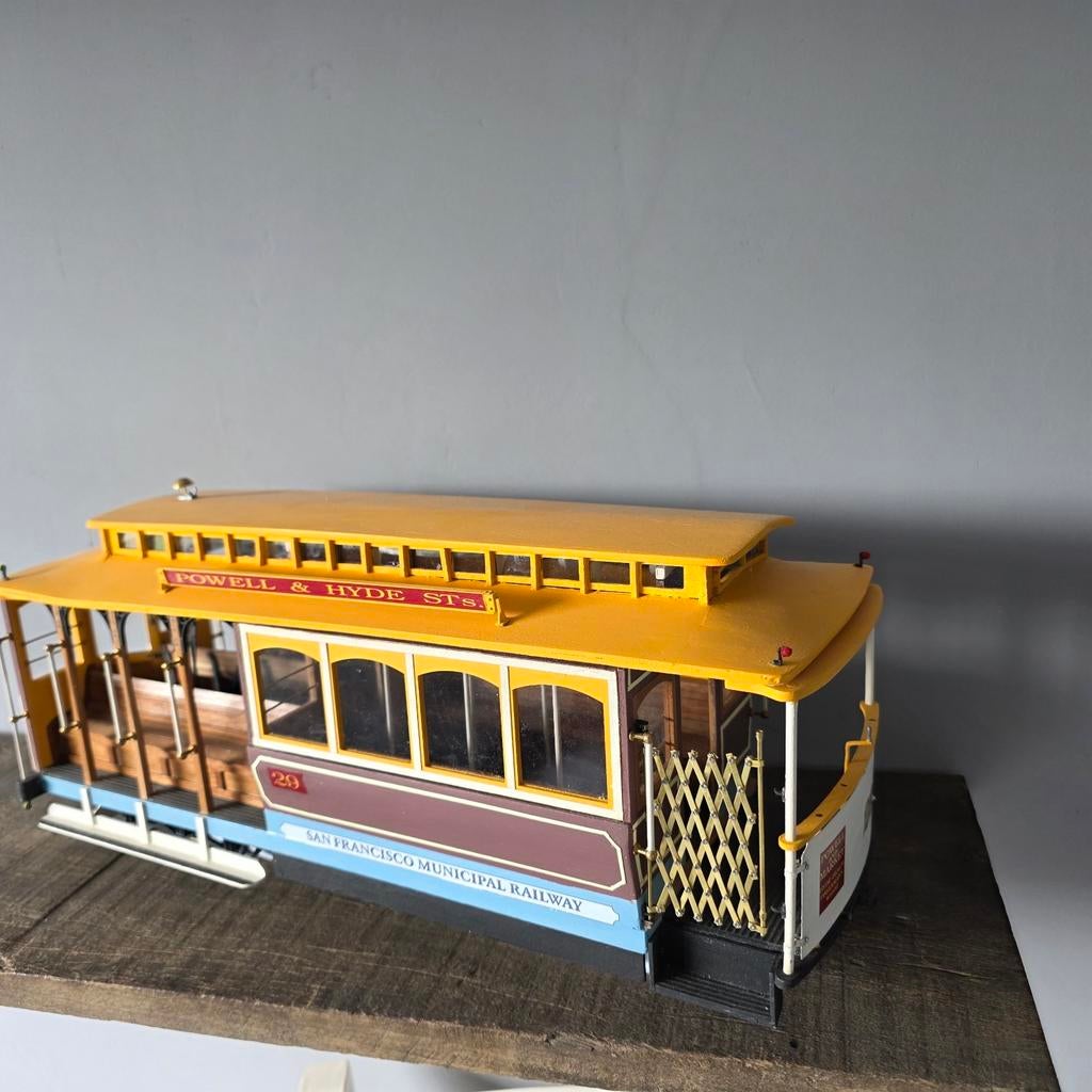 Modelbouw San Francisco Cable Car - ca. 40 cm lang, Ophalen of Verzenden