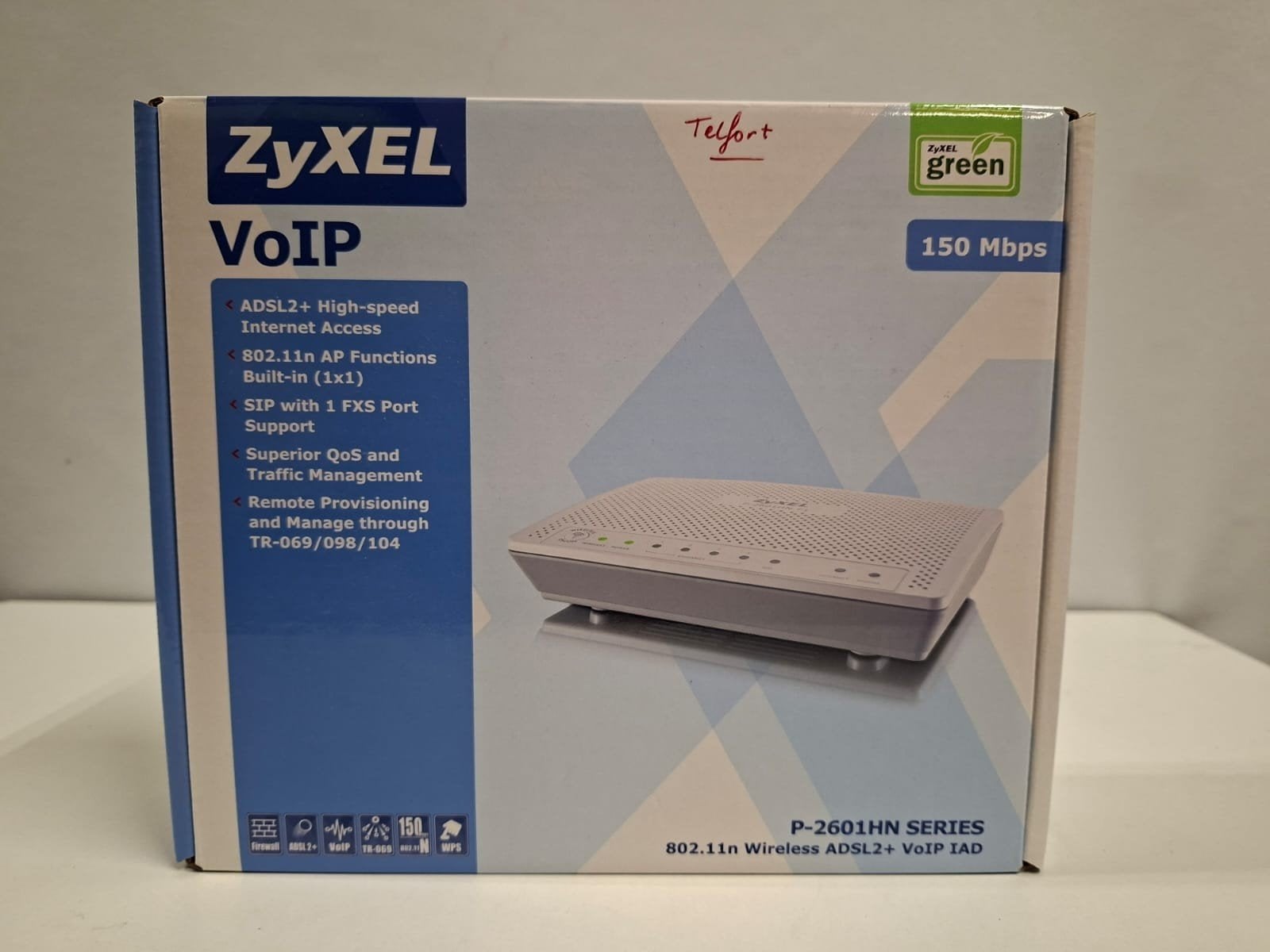 ZyXEL P-2601HN VoIP ADSL2+ Wireless Router 150 Mbps, Computers en Software, Router, Carolinasoutlet@hotmail.com, Nieuw, ZyXEL