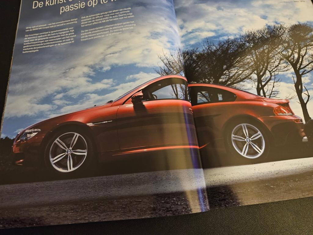 Brochure BMW M6 Coupé & Cabrio 2009, Ophalen of Verzenden, Zo goed als nieuw, BMW