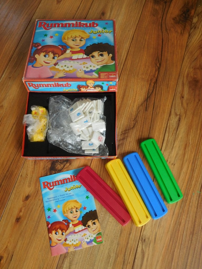 Rummikub Junior, Een of twee spelers, Ophalen of Verzenden, Zo goed als nieuw
