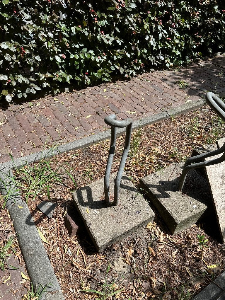 Fietsklem, Ophalen, Gebruikt