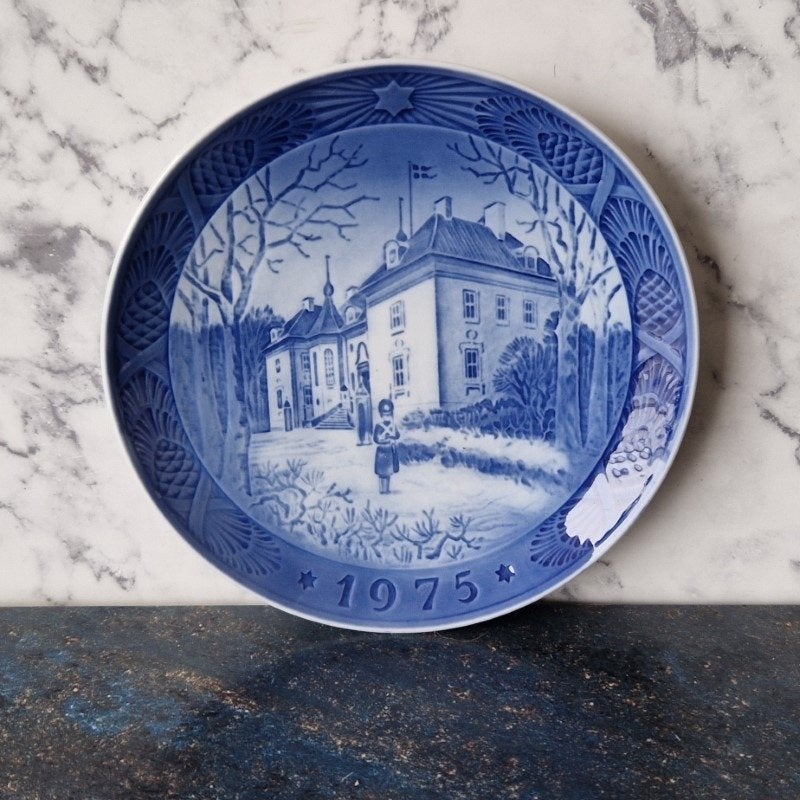 Wandbordje Royal Copenhagen 1975, Antiek en Kunst, Ophalen of Verzenden