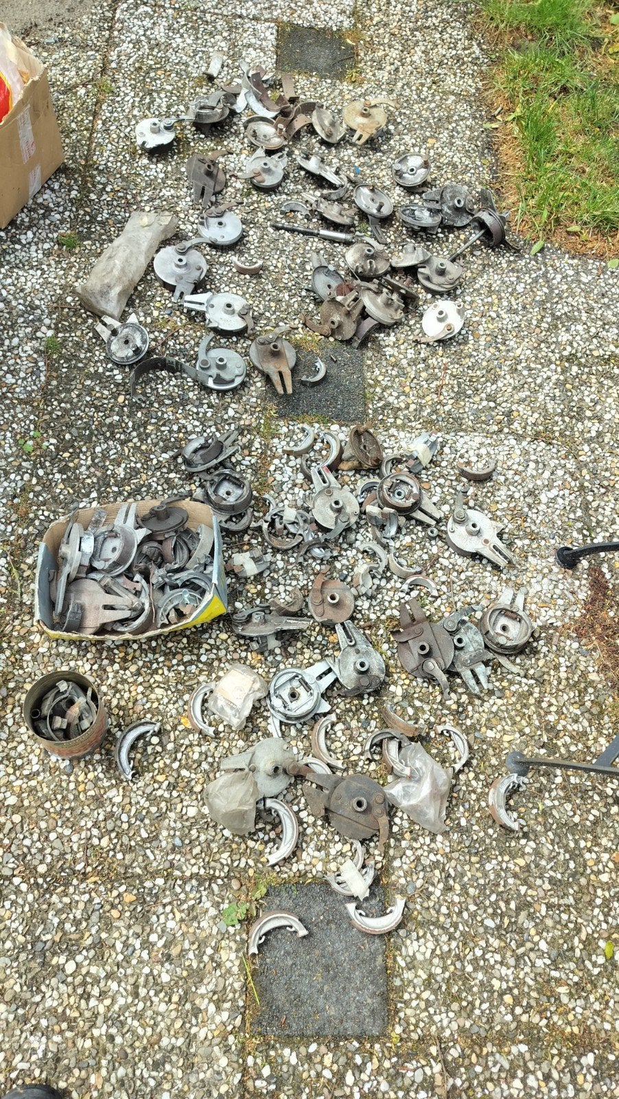Mobylette rem schoenen, Fietsen en Brommers, Brommeronderdelen | Oldtimers, Ophalen of Verzenden, Gebruikt, Frame, Overige merken