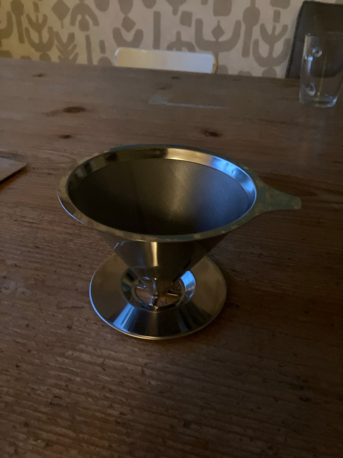Roestvrijstalen koffiefilter - Herbruikbaar, Ophalen, Overige typen, Zilver, Zo goed als nieuw